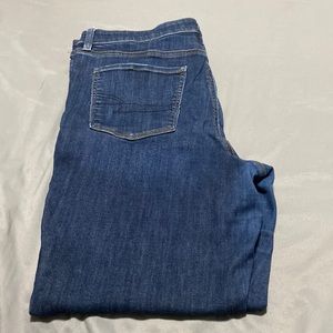 American Eagle High Rise Jeggings Dark Blue Size 20